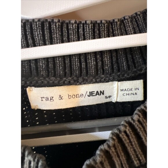 rag & bone Black Off-the-Shoulder Sweater - Picture 6 of 7